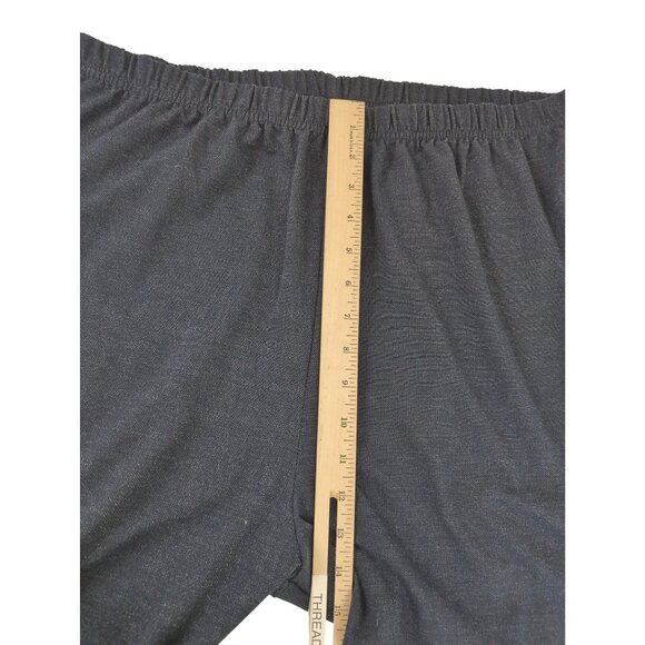 CW Classics Pull On Pants‎ Womens 2X Blue Elastic Waist Stretchy Comfy Casual - Picture 9 of 10